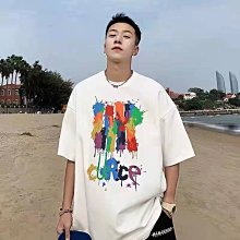 男T恤 襯衫男港風夏季卡通貓咪印花短袖襯衫男日系寬松夏威夷痞帥網紅同款襯衣 歷史價格詳細信息