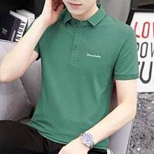 男polo衫短袖  夏季時尚翻領 純棉POLO上衣 親膚透氣 排汗 Polo衫 抗皺耐磨棉T 8色入 現-22號穿搭 歷史價格詳細信息