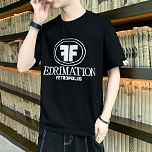 新品男裝t恤印花休閑t恤男時尚街頭男士短袖t恤上衣-正正男裝 歷史價格詳細信息