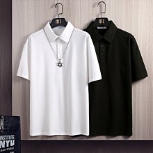 夏季新款男裝純色短袖襯衫寬松簡約潮流純棉休閑帥氣文藝襯衣男-靚仔男裝 歷史價格詳細信息