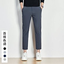 冰絲透氣九分褲 夏季新款彈力休閒褲 男士寬鬆束腳長褲 速乾經編冰絲褲 韓版緊身長褲 男生運動百搭長褲 歷史價格詳細信息