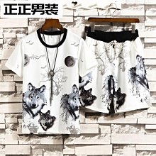 夏季短褲 冰絲休閒套裝男短褲夏季薄款寬鬆百搭短袖彈力網眼拼接運動五分褲 時尚 休閒短褲（滿599元） 歷史價格詳細信息