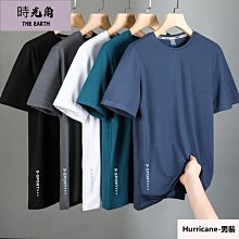 【時光角】冰絲速乾衣 男款運動衫 短袖T恤 透氣 彈力吸溼排汗跑步健身上衣 歷史價格詳細信息