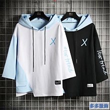 拼接T恤 男生T恤男短袖 短袖男T恤 假兩件 短袖  男生衣服 T恤 男生 衣服男 潮牌衣服ATL990【FIZZE】 歷史價格詳細信息
