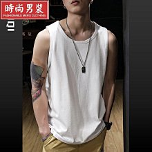 背心男士夏季純棉寬松大碼無袖t恤男裝潮牌韓版個性運動坎肩上衣-毛毛男裝 歷史價格詳細信息