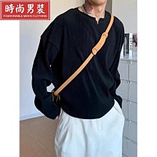 褶皺冰絲襯衫男士短袖日系寬鬆古巴領襯衣夏季潮流設計感痞帥上衣 歷史價格詳細信息