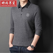 爸爸長袖T恤薄款中年男士春裝打底衫中老年人男裝爺爺寬松上衣服 polo衫男 工作服 長袖上衣 T恤男 襯衫男 純棉T恤-滿599免運 歷史價格詳細信息