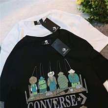 夏季新款男女情侶同款短袖T恤寬鬆2024純棉印花ins短袖 歷史價格詳細信息