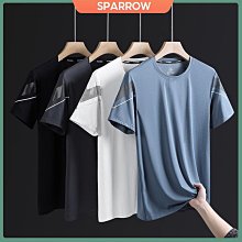 【時光角】冰絲速乾衣 男款運動衫 短袖T恤 透氣 彈力吸溼排汗跑步健身上衣 歷史價格詳細信息