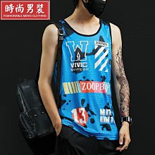 冰絲背心 網眼背心 冰絲男打底汗衫 健身運動背心 男鏤空透氣快乾寬鬆薄款網眼背心-勁霸服飾 歷史價格詳細信息
