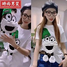 新款童裝卡通立體玩偶T卹兒童短袖純棉男童女童夏季單件小中大童【C1004】 歷史價格詳細信息