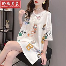 大尺碼短袖上衣 女生短袖 短袖女 大尺碼短袖 夏裝新款寬松短袖拼接t恤女裝韓版百搭印花上衣嘻哈打底衫女學生 歷史價格詳細信息