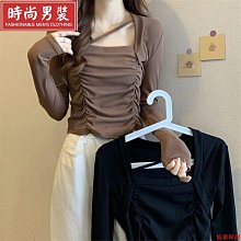 法式春裝新款上衣設計感時尚洋氣減齡顯瘦甜美漂亮針織小衫女 歷史價格詳細信息