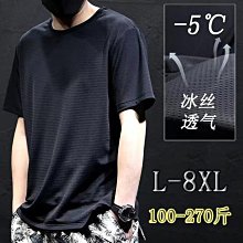 排汗衣 冰絲網眼男士短袖T恤 吸溼透氣速乾短袖 寬鬆加肥加大尺碼 休閒衫運動短袖T恤 排汗衫強推 歷史價格詳細信息