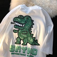 高街潮流寬鬆t恤 胖子短袖 簡約t恤短袖 男短t 加肥加大國潮大碼男裝 夏季男裝 歐美風 圓領短袖大尺碼t恤 T恤男 歷史價格詳細信息