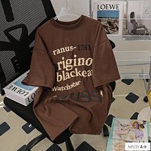 重磅推薦！ 純棉 短袖上衣 情侶裝 oversize 字母印花 美式上衣  ins 風衣服 女生上衣 夏天衣服-MINTS名仕男裝 價格比較,價格查詢,歷史價格詳細信息