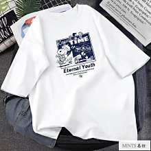夏季新款史努比短袖t恤男/女情侶裝寬鬆半袖上衣服港風ins潮牌百搭-MINTS名仕男裝 價格比較,價格查詢,歷史價格詳細信息