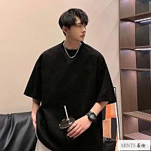 落肩 素色上衣 短袖上衣 潮流T恤 寬版 五分袖 五分T 男裝 男生衣著(LPK02)-MINTS名仕男裝 歷史價格詳細信息