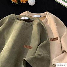 麂皮絨短袖男 素色T恤男 純色上衣【M-3XL】城市風貌青春流行標準時尚潮牌潮流潮T恤男短袖圓領日系春季後生仔服飾-MINTS名仕男裝 歷史價格詳細信息