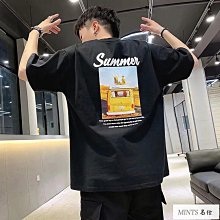 夏裝韓系印花短袖T恤純 M-5XL大碼情侶寬鬆休閑棉質短T台灣出貨6色【逆主流】 歷史價格詳細信息