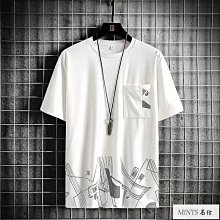 拼接T恤 男生T恤男短袖 短袖男T恤 假兩件 短袖  男生衣服 T恤 男生 衣服男 潮牌衣服ATL990【FIZZE】 歷史價格詳細信息