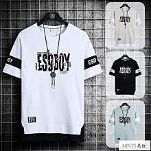 男生短袖T恤潮牌短袖男國潮嘻哈五分袖破洞潮流寬鬆字母5分袖T恤潮男五分袖【滿299元發貨】 歷史價格詳細信息