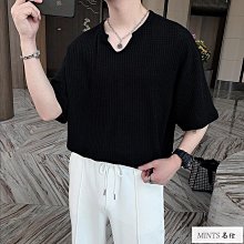 V領短袖T男 3色S-2XL 夏季高級設計感V領短袖網紅t恤男 素色短袖T恤 韓版ins寬鬆素色短袖打底衫潮流 現貨-MINTS名仕男裝 價格比較,價格查詢,歷史價格詳細信息