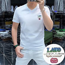 男士短袖T恤絲光棉舒適透氣男裝半袖上衣歐潮風修身型圓領衫夏季 男短袖t 男裝 歷史價格詳細信息