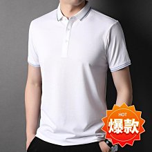 男polo衫短袖  夏季時尚翻領 純棉POLO上衣 親膚透氣 排汗 Polo衫 抗皺耐磨棉T 8色入 現-22號穿搭 歷史價格詳細信息