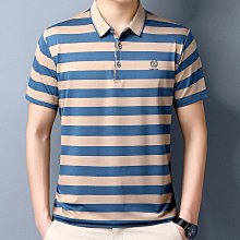 中年polo男t恤夏季輕熟休閑純色修身現貨體恤短袖T恤男中年爸爸裝 男短袖t 男裝 歷史價格詳細信息