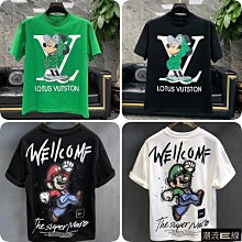 M-5XL純棉短袖 220磅大尺碼短袖上衣t恤 男生夏季五分袖oversize落肩上衣 韓版街頭寬鬆美式短踢（滿599免運） 歷史價格詳細信息