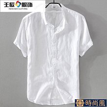 衣服唐裝男棉麻短袖套裝夏裝中老年爺爺漢服爸爸中國風男裝老年人【滿299元發貨】 歷史價格詳細信息