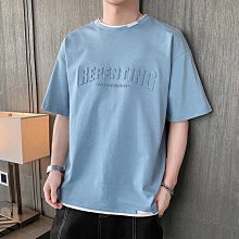 港風簡約印花衣裝男潮牌胖哥加肥大碼長袖上衣服寬鬆休閑百搭T恤（SRT204）【壹號站】 歷史價格詳細信息