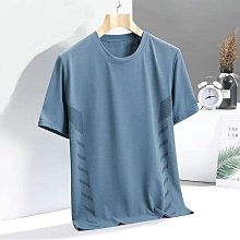 衫少服飾夏季七分袖大碼襯衫套裝男士條紋外穿時尚潮流寬松兩件套 歷史價格詳細信息