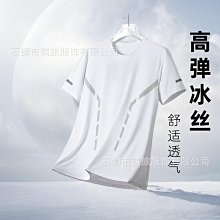 T恤男 薄款 透氣 圓領 速乾 冰絲短袖男 夏天短袖男 休閒運動短T男 汗衫大尺碼短袖男 休閒T恤男 上衣男 歷史價格詳細信息