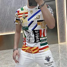 夏季新款男士短袖T恤霧霾藍寬鬆大碼潮流字母印花半袖棉男性衣服上衣T恤男裝休閒服裝《EA03322》《購物趣》 歷史價格詳細信息