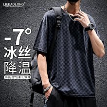 夏季短袖t恤男寬松圓領大碼印花美式半袖2023年設計師款白色體恤-靚仔男裝 歷史價格詳細信息