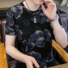 夏季高檔上衣100%冰絲短袖t恤男上衣夏季男士寬松體恤打底衫大碼T恤潮男裝T恤短袖衣服男冰絲男短袖t恤男涼感衣速 歷史價格詳細信息