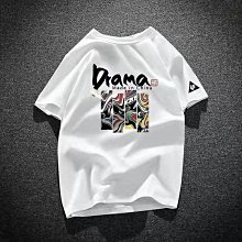 男士純棉t恤短袖時尚寬鬆嘻哈t恤男士圓領t恤s-5xl男休閒圖案印花上衣【滿299元發貨】 歷史價格詳細信息