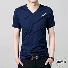 V字母新款棉短袖t恤男 2色S-5XL 潮流百搭個性印花 緊身圓領短袖上衣 夏季體恤【滿299元發貨】 歷史價格詳細信息