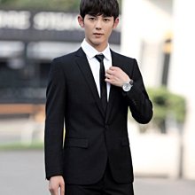 艾琳婚紗禮服~070724-1西服套装男士三件套不含背心韓版修身小西装伴郎新郎结婚禮服 ~ 3件免運 歷史價格詳細信息