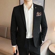 Men’s衣帽間 正裝男誘惑 春季男士休閑西裝商務單西外套DX2287P145 21D6 職業西裝 新郎西裝 主持人禮服 歷史價格詳細信息