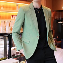 Men’s衣帽間 正裝男誘惑 秋季新款男士西裝外套修身韓版單西DX6817P165 21D6 職業西裝 新郎西裝 主持人禮服 歷史價格詳細信息