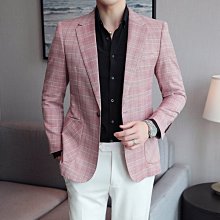 Men’s衣帽間 正裝男誘惑 春季男士休閑西裝商務單西外套DX2287P145 21D6 職業西裝 新郎西裝 主持人禮服 歷史價格詳細信息