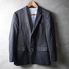 義大利品牌 SST&C 黑色條紋 羊毛混紡 合身版 休閒西裝外套 48號 歷史價格詳細信息