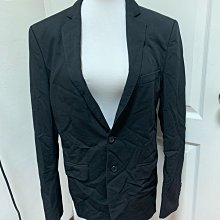 ZARA 男裝 厚內裡連帽衍縫拉鍊外套背心 深藍色 M號 歷史價格詳細信息