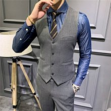 男士西裝背心婚禮聚會v領單排扣鏈條搭配馬甲背心m117 歷史價格詳細信息