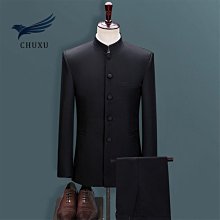 西裝套裝男士黑色中青年商務職業正裝新郎結婚五件套禮服 SDWX 歷史價格詳細信息