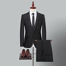 西裝套裝男士黑色中青年商務職業正裝新郎結婚五件套禮服 SDWX 歷史價格詳細信息