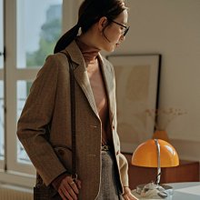 【廠家現貨直發】毛呢西裝外套女小個子2021秋冬新款今年流行短款休閑修身西服早春超夯 精品 歷史價格詳細信息